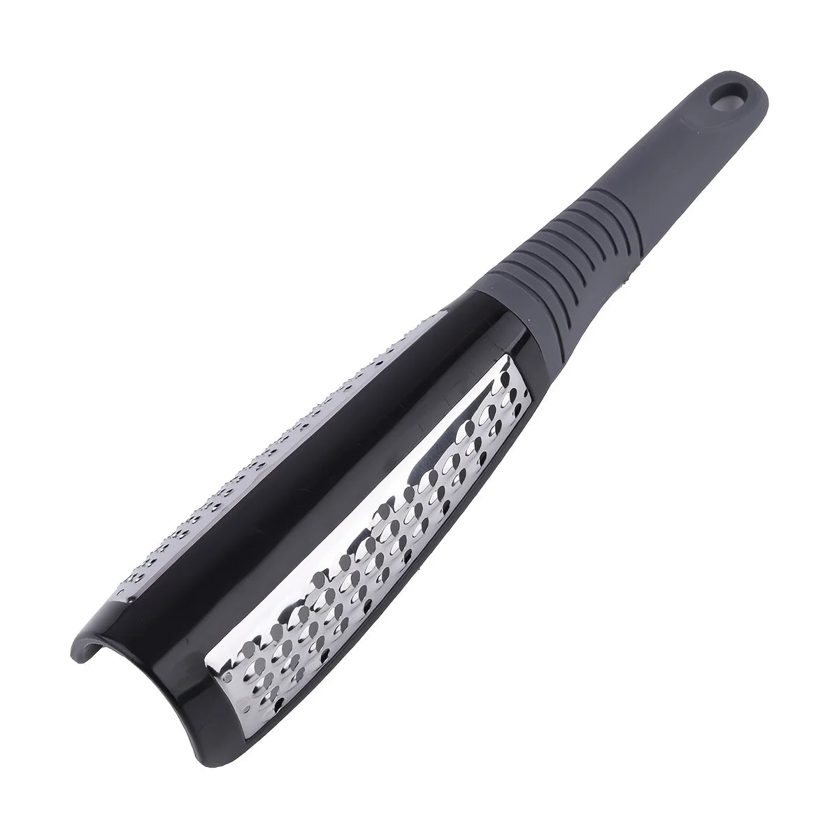 2026 NEW Stainless Steel Double-sided Grater Multifunctional Cheese Grater Potato Loofah Grater Kitchen Gadget Non-slip Handle
