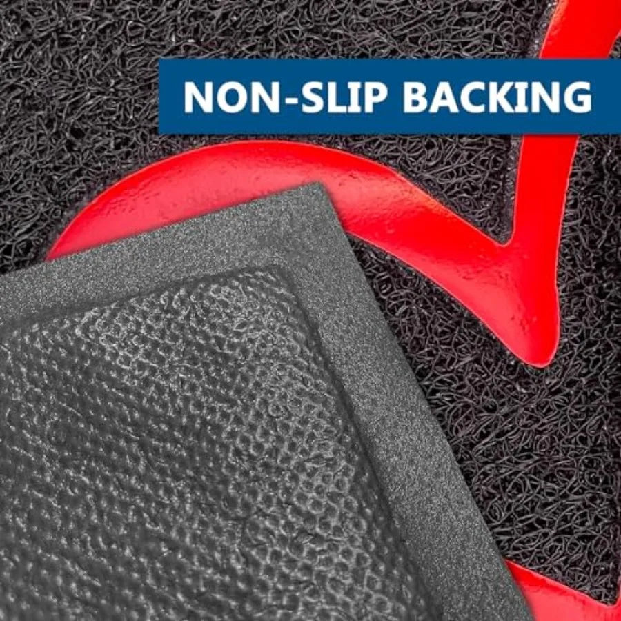 Door Mat Outside Inside Home Doormat, 30"x17.5", Durable Floor Mat Non Slip Mat Ultra Absorb Mud Easy Clean Front Doormat for G