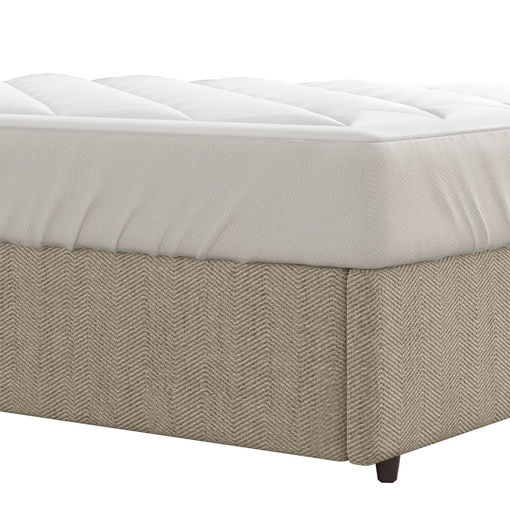 Waterproof Sofa Bed Mattress Pad (White + Microfiber)