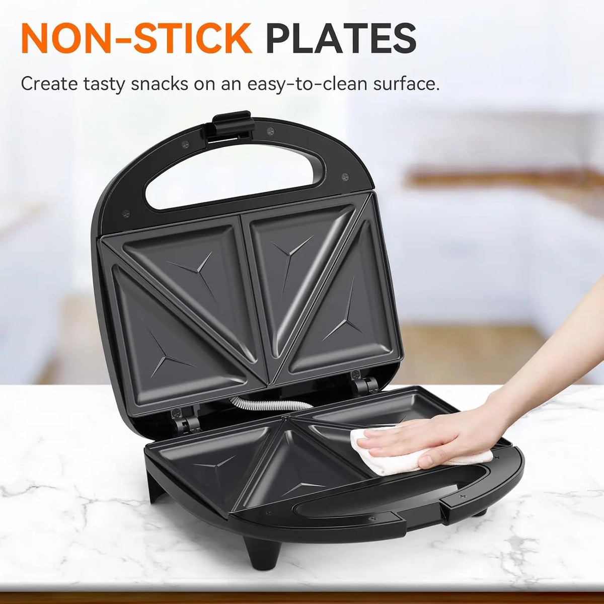 Sandwich Maker, 2-Slice Grilled Cheese Maker