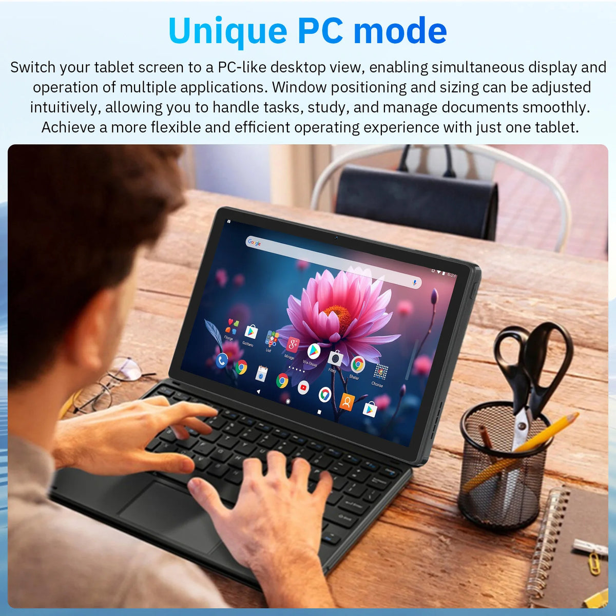 Bufo Octa Core Android 15 Tablet 30GB RAM 128GB ROM