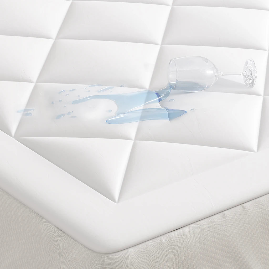 Waterproof Sofa Bed Mattress Pad (White + Microfiber)
