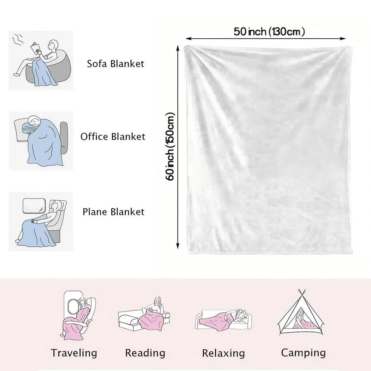 1pc Autumn Pumpkin And Maple Leaf Print Blanket, Pastoral Style Throw Blanket, Super Warm, Soft, And Comfortable Flannel Blanket, Multiple Sizes Available, Suitable for Living Room, Bedroom, Study, Balcony