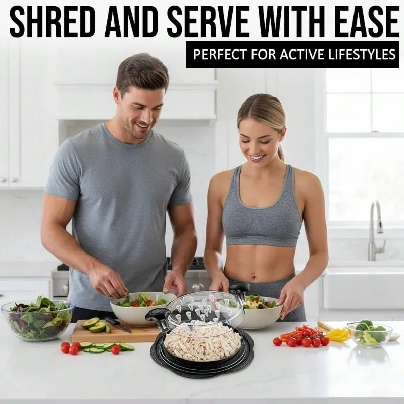 Stainless Steel Hand Cranked Chicken Shreder, Household Manual Chicken Breast Meat Shredding Tool, Pork, Beef Salad Ingredient Shredding Tool