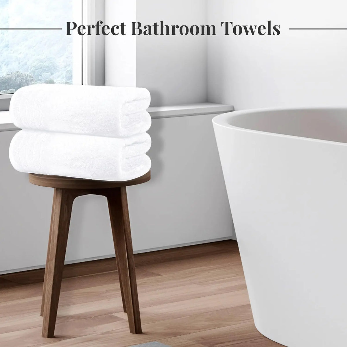 8 Piece Towels Set, 2 Extra Large Bath Towels, 2 Hand Towels, 4 Washcloths, 100% Cotton, Lighter Weight, Quicker To Dry, Super Absorbent, Perfect Bathroom Towels Set