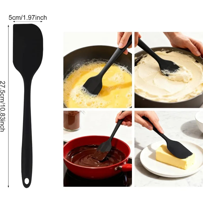 304 Stainless Steel Double Boiler Set 16oz 20oz Melting Pot with Heat Resistant Handle for Chocolate Candle Soap Silicone Spatula Included