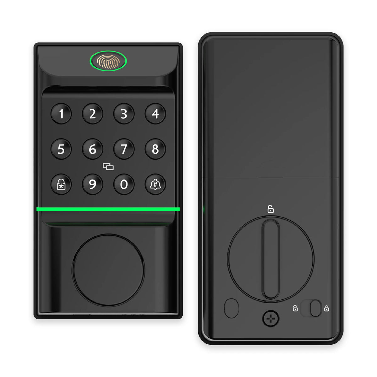 Viladepot Smart Lock Keyless Fingerprint Keypad Deadbolt Bluetooth App Control