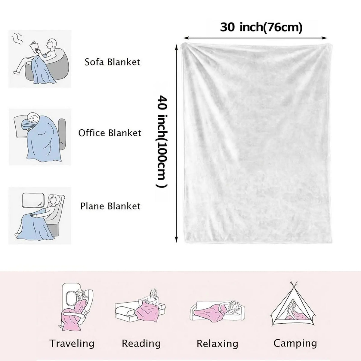 1pc Autumn Pumpkin And Maple Leaf Print Blanket, Pastoral Style Throw Blanket, Super Warm, Soft, And Comfortable Flannel Blanket, Multiple Sizes Available, Suitable for Living Room, Bedroom, Study, Balcony