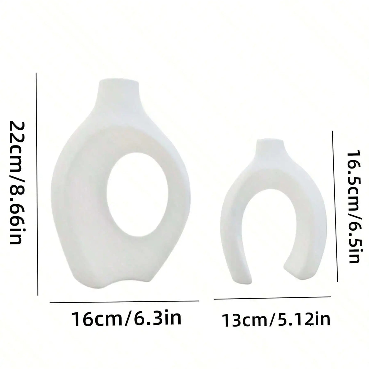 Premium Matte Texture Plastic Vase - Elegant Home Decor, Suitable For Fresh Cut Flowers / Dried Flowers, Plastic Material, Water-Resistant, Ideal For Living Room Decoration Vase, Office Decoration Dried Flower Vase, sh2601171