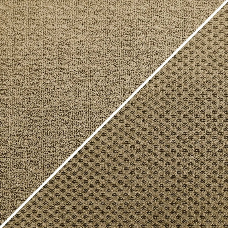 Dish Drying Mat, Absorbent Countertop Drying Mat, 18 in x 24 in, Brown Stone