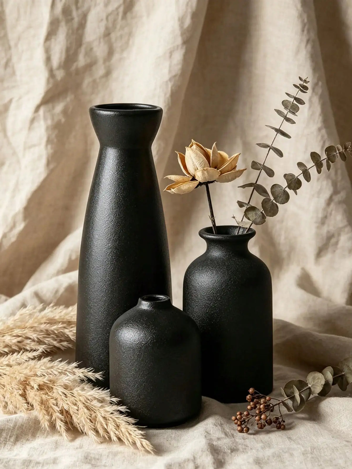 1pc/Set Of 3pcs Minimalist Small Flower Vases, Simple Nordic INS Style Home Decor Floral Vase For Living Room, Bedroom, Tabletop，sh2410172361476738