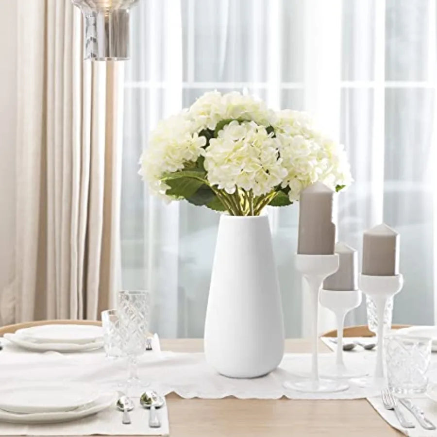 Premium Ceramic Vase for Pampas Grass - Flower Vase for Home Decor, Minimalism Style for Modern Table Shelf, Vases for Flowers
