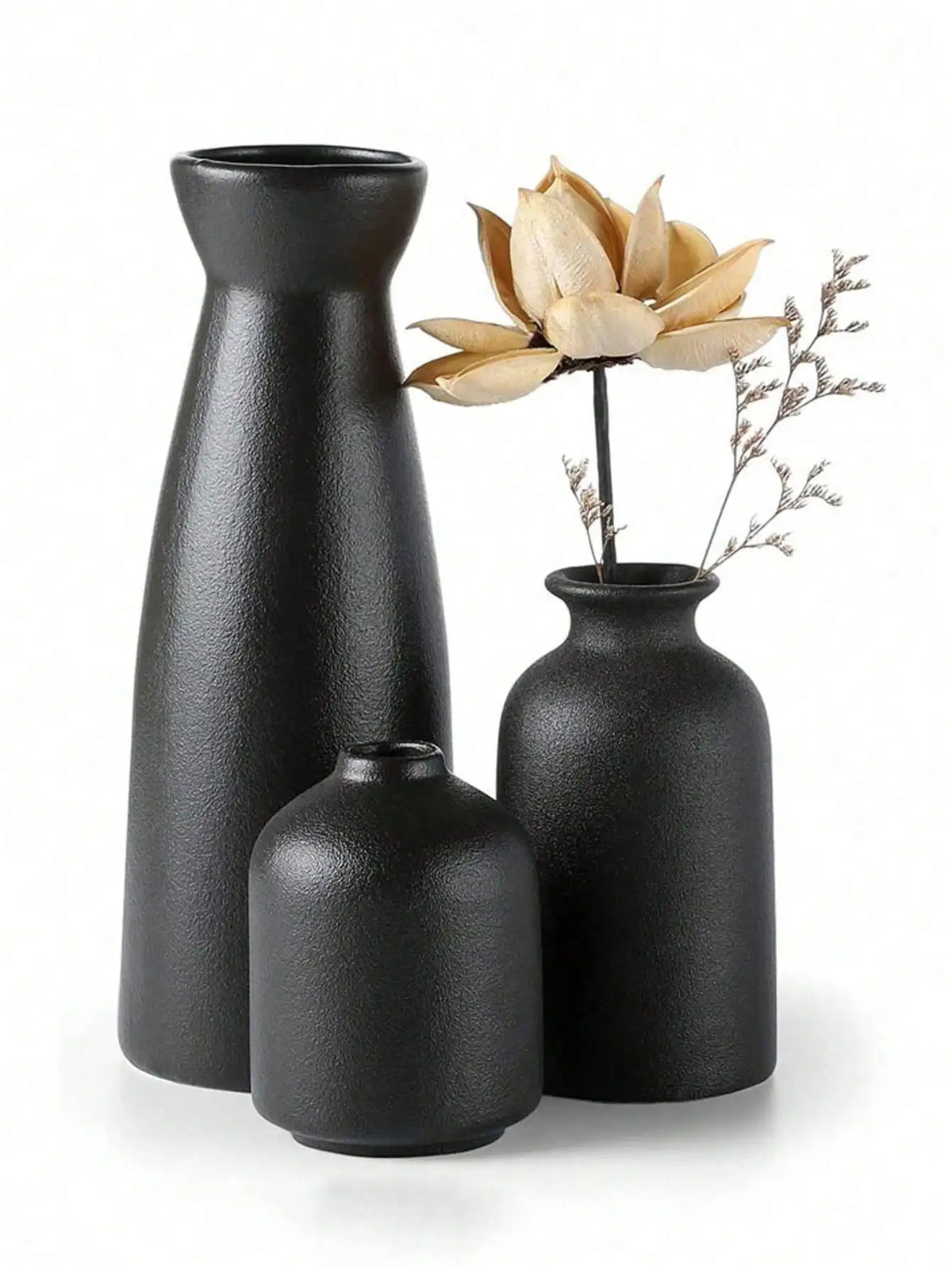 1pc/Set Of 3pcs Minimalist Small Flower Vases, Simple Nordic INS Style Home Decor Floral Vase For Living Room, Bedroom, Tabletop，sh2410172361476738