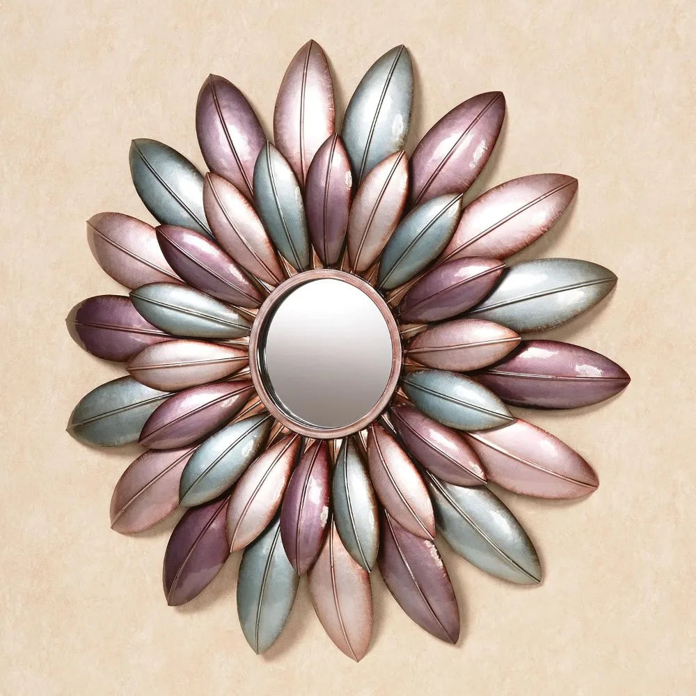Pastel Toned Mirrored Wall Art with Elegant Style