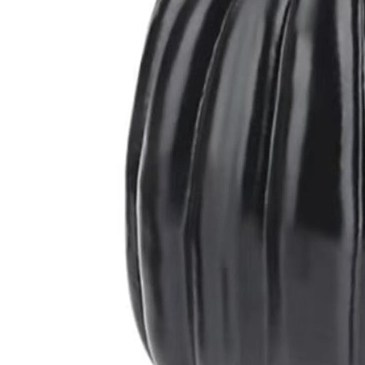 14Pcs Black Foam Faux Pumpkins Set, Lightweight Reusable Artificial Pumpkins Ornaments for Fall Halloween Thanksgiving Home Tabletop Mantel Shelf DIY Festival Decoration