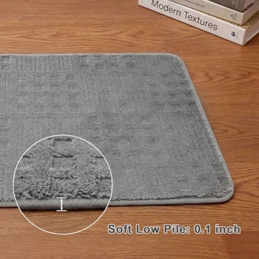 Non-Slip Bath Mat, Ultra Absorbent Quick Dry Bathroom Rug