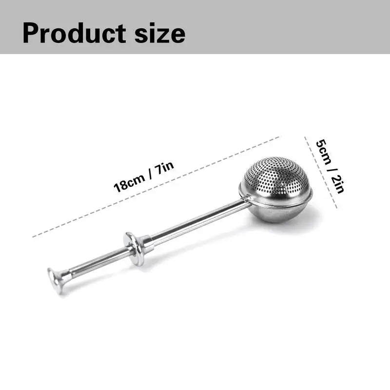 Retractable Powder Vibrator, Flour, Sugar Sieve, Powdered Sugar Semi-drainage Cake Decoration Tools Baking Accessories
