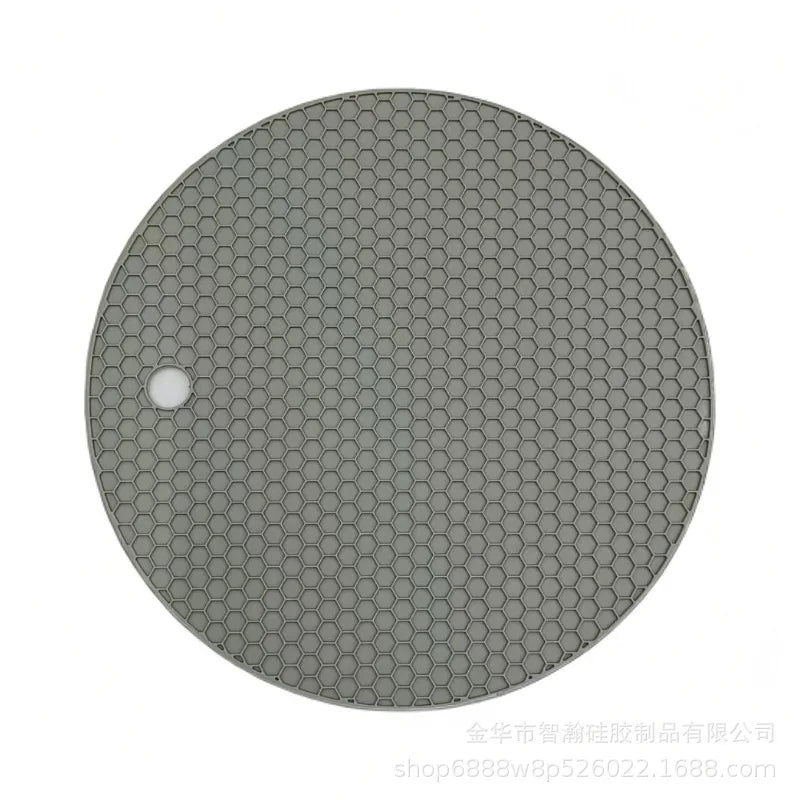 Honeycomb Silicone Trivet Mat Heat Resistant Anti‑Scald Table Protector Non‑Slip Pot Dish Cup Coaster Kitchen Gadget