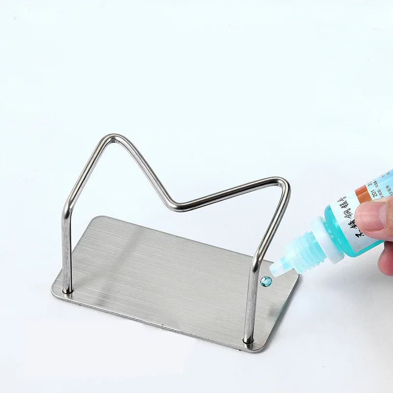 Adhesive Sponge Caddy – Under Cabinet Storage for Kitchen Sink Organization