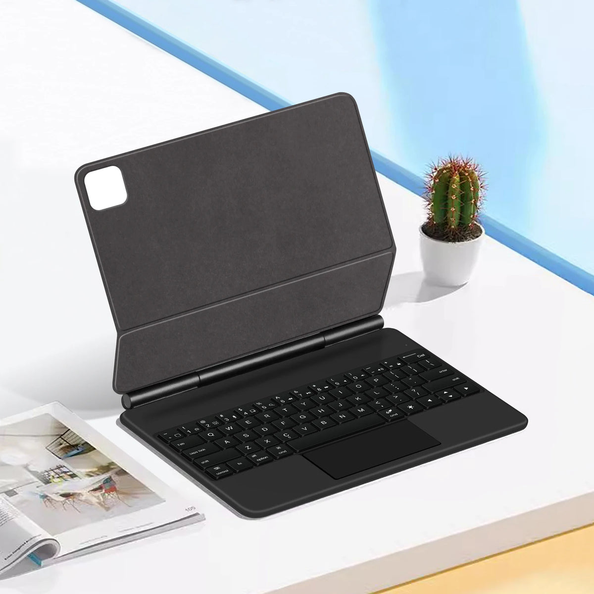 AJIUYU Wireless Keyboard Case For Apple iPad Tablet