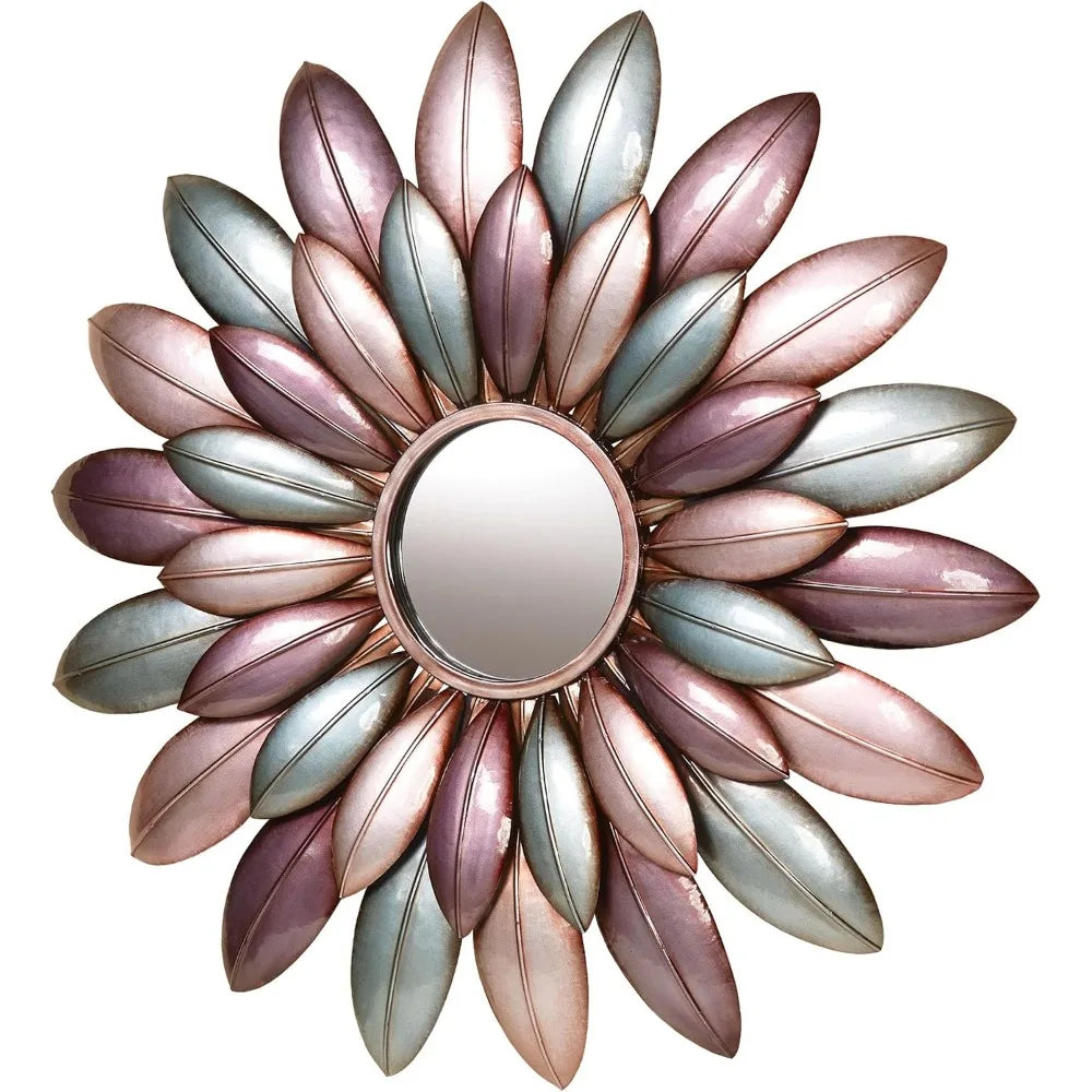 Pastel Toned Mirrored Wall Art with Elegant Style