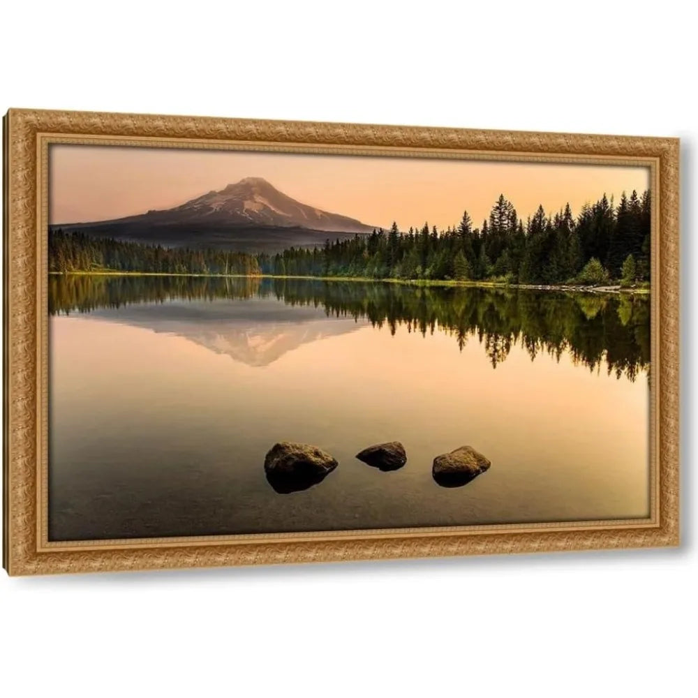 24x17 Gold Ornate Wood Framed Canvas Giclee Art
