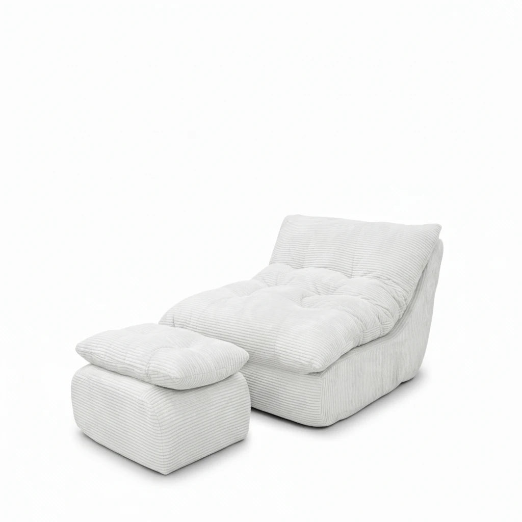 80cm Sponge Modern Compression Single Lazy Sofa Chair Soft Backrest Leisure Armchair for Small Apartment Balcony Living Room Bedroom Study Minimalist Tatami Lounge Seat