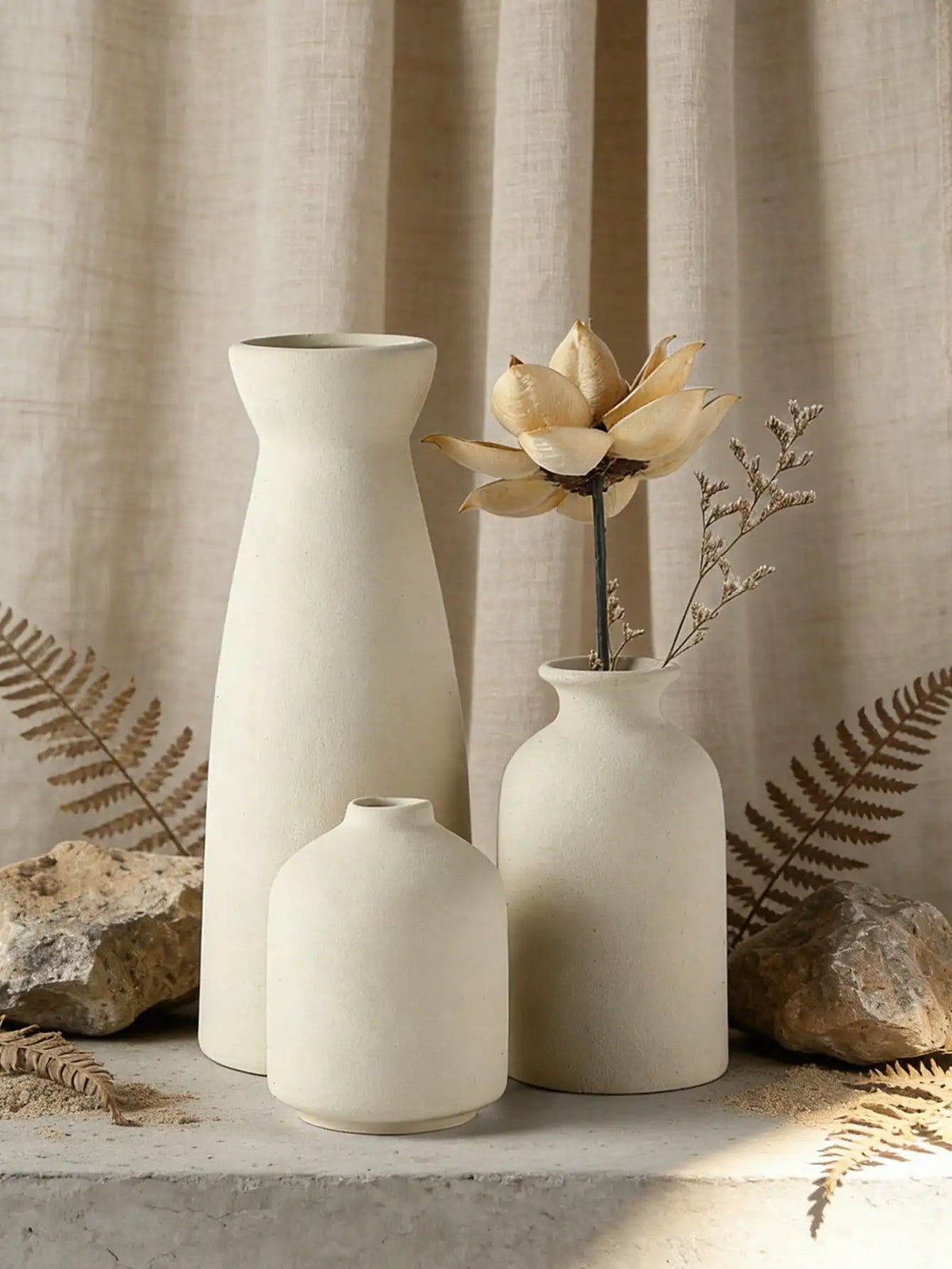 1pc/Set Of 3pcs Minimalist Small Flower Vases, Simple Nordic INS Style Home Decor Floral Vase For Living Room, Bedroom, Tabletop，sh2410172361476738