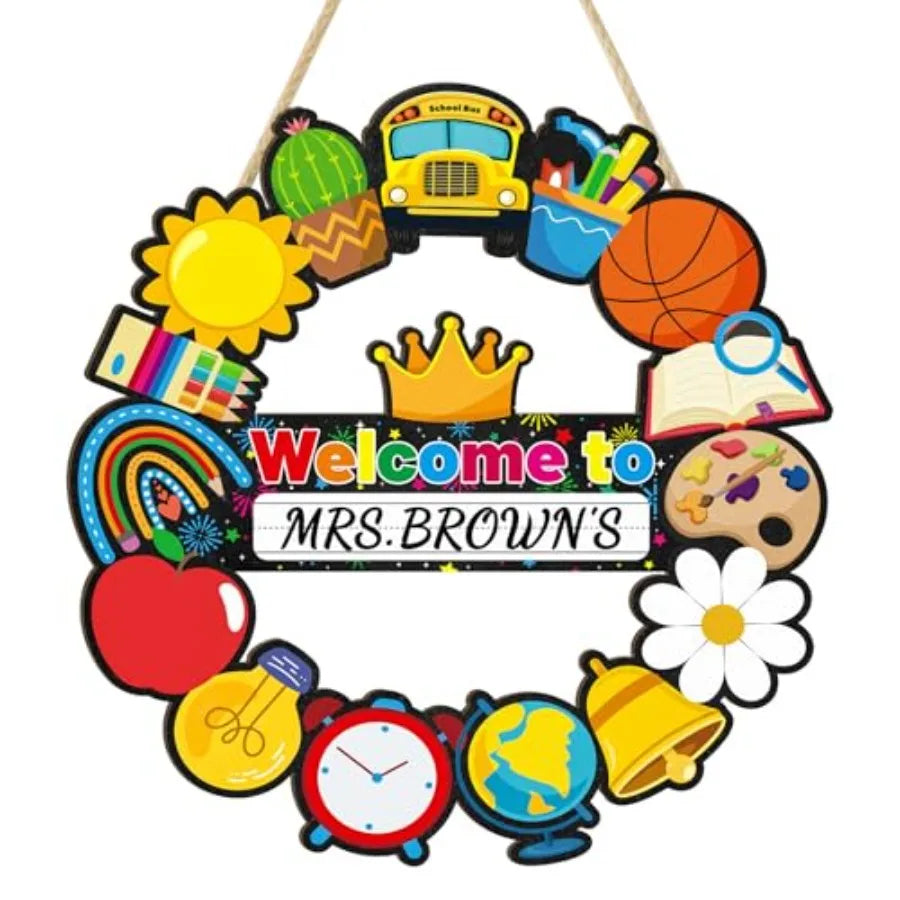 Fall Door Decor - Fall decorations Door Sign Thanksgiving Wreath for Front Door Hanger Tis the Season Autumn Hanging Sign Woode