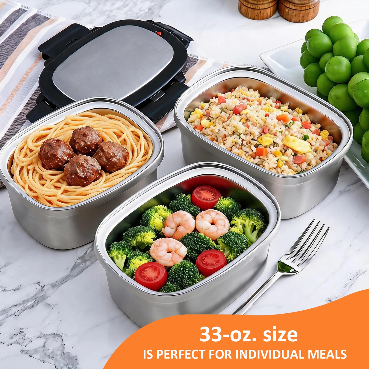 Hansmart Vacuum Insulated Stainless Steel Bento Lunch Box
