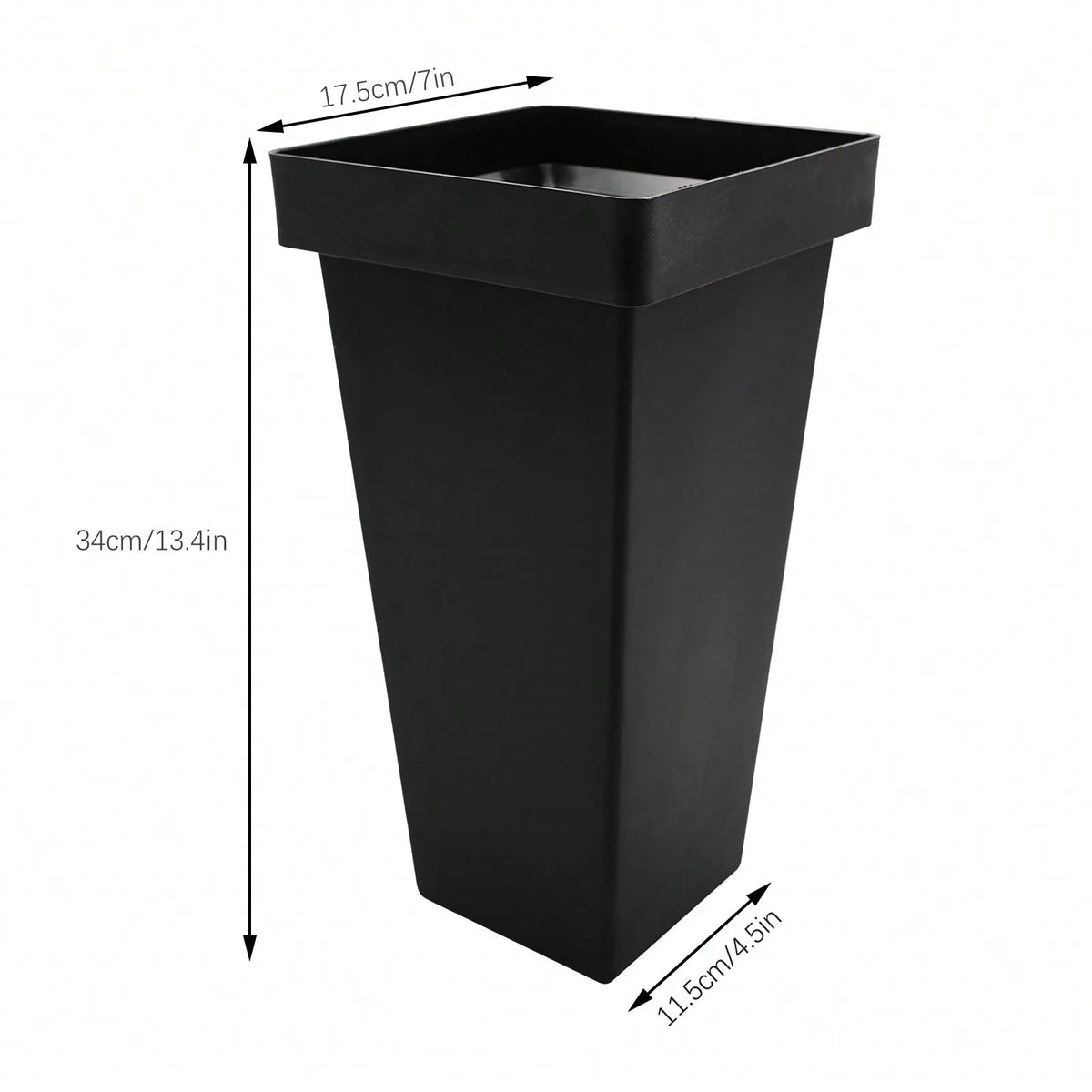 12Pcs Flower Buckets 13.4 Inch Modern Floral Bucket Plastic Flower Vases Floral Centerpiece For Table Home Wedding Party Decor