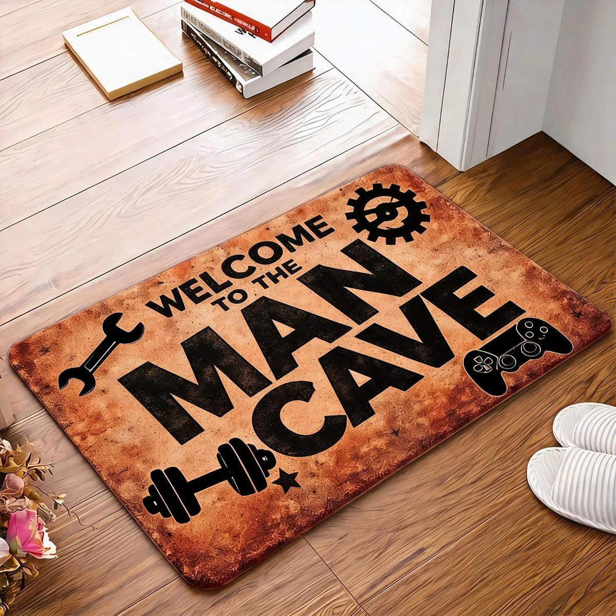 1pc, 2pcs, 3pcs Music Room Decorative Rug, Flannel Floor Mat with Non-slip Rubber Base, Durable, and Washable. Suitable for Foyer, Entry Door, Kitchen, Bedroom, Living Room, Office, Bathroom, Balcony, Hallway and Porch, Ideal