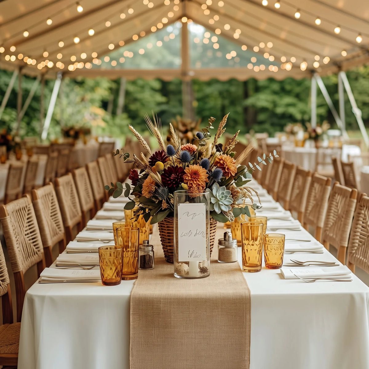 6/8 Pack Natural Burlap Table Runner 12x71 Inches – Rustic Jute Farmhouse Decor for Dining Table, Wedding, Boho & Western Party