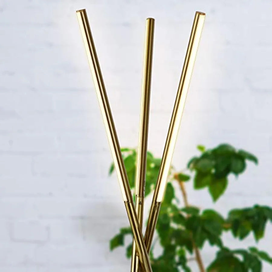 Stix LED Tripod Floor Lamp for Living Room - Dimmable Modern Standing Lamp with 3 Lights for Bedroom - Contemporary Office Ligh