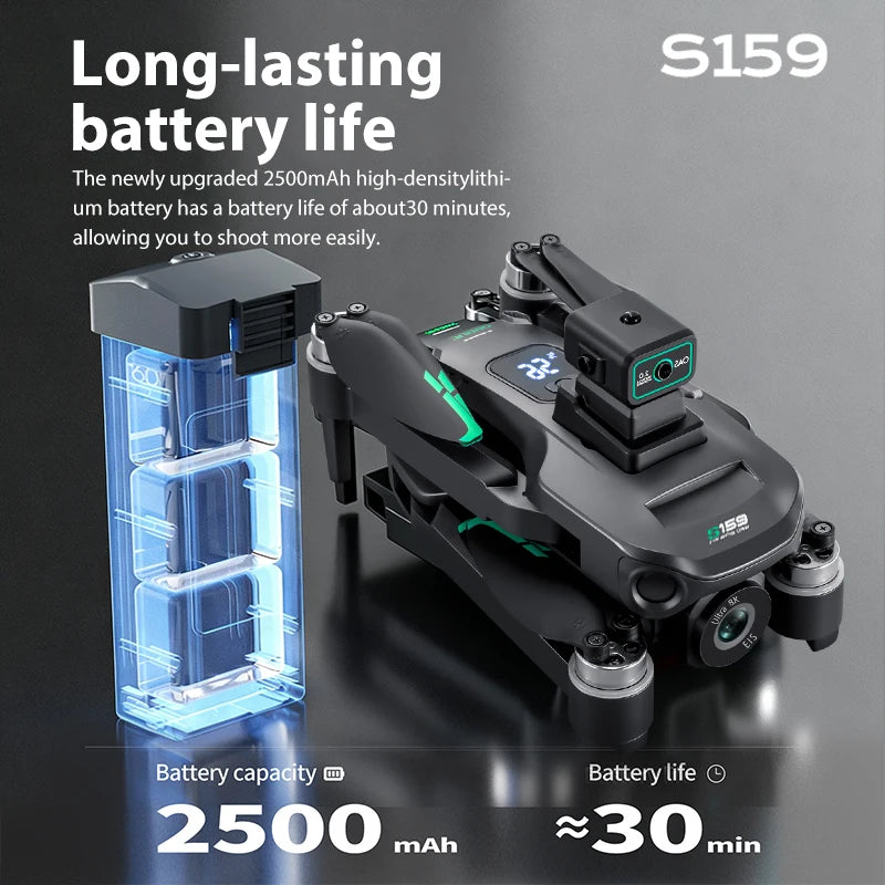 ZNLYRION GPS Drone Optical Flow Positioning Dual Camera
