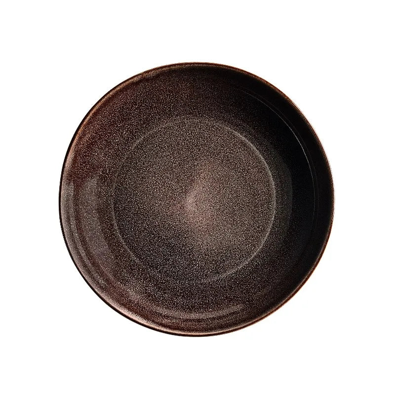 Brooks Stoneware Dinner Bowl, Gray