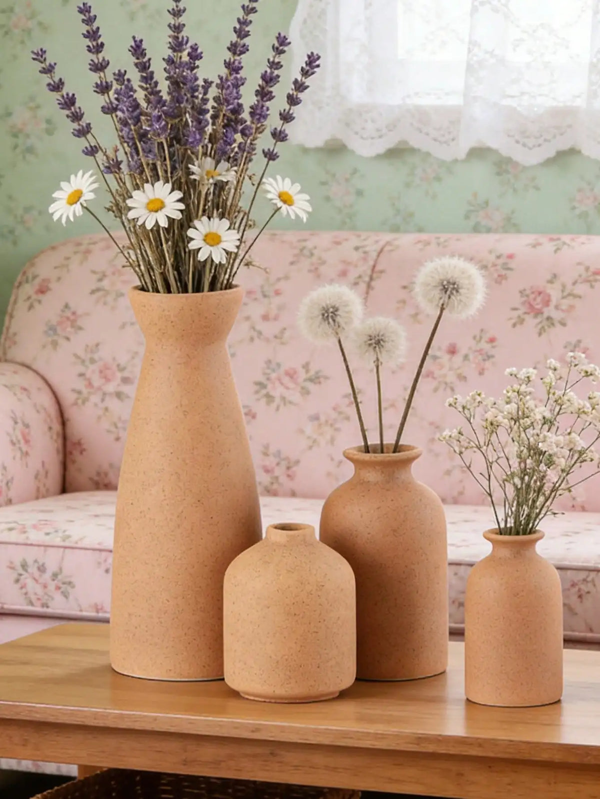 1pc/Set Of 3pcs Minimalist Small Flower Vases, Simple Nordic INS Style Home Decor Floral Vase For Living Room, Bedroom, Tabletop，sh2410172361476738