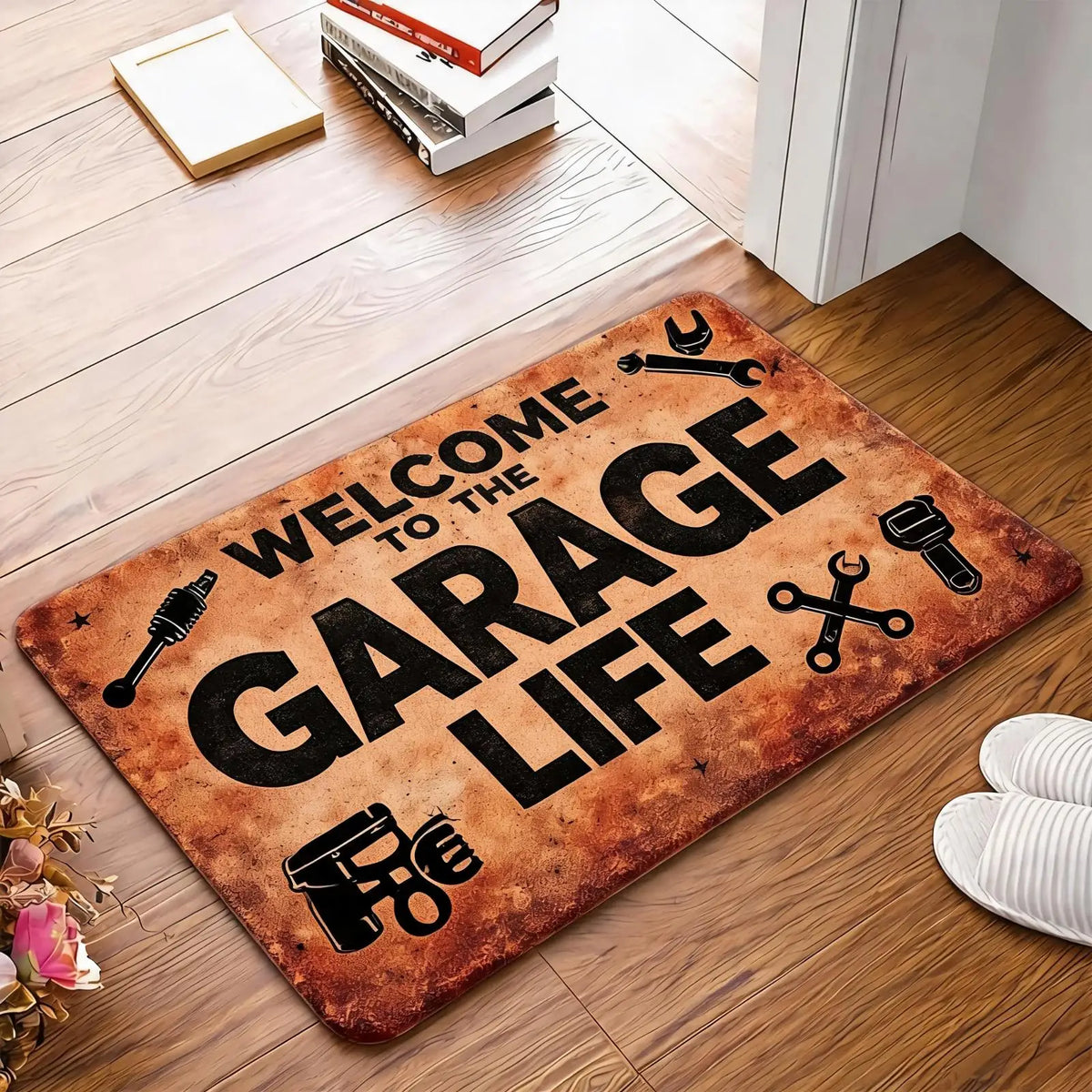 1pc, 2pcs, 3pcs Music Room Decorative Rug, Flannel Floor Mat with Non-slip Rubber Base, Durable, and Washable. Suitable for Foyer, Entry Door, Kitchen, Bedroom, Living Room, Office, Bathroom, Balcony, Hallway and Porch, Ideal
