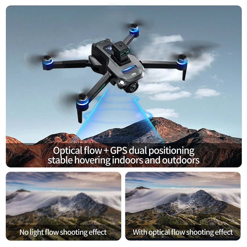ZNLYRION GPS Drone Optical Flow Positioning Dual Camera