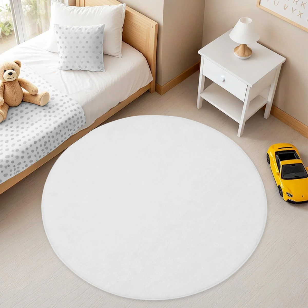 Ghostly Lantern Round Rug, Autumn Rug, Cozy Halloween Decor
