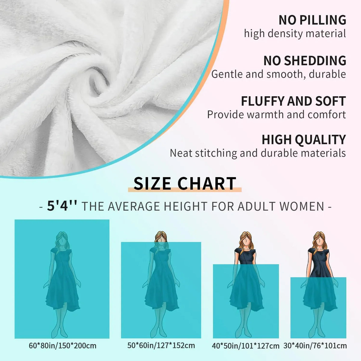 Comfortable Flannel Blanket for Moms Soft Warm Versatile, for Sofas Beds Offices Camping Travel, Ideal All Seasons Gift