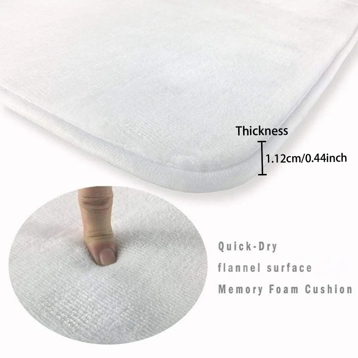 1/2pcs Autumn Door Mat, Thanksgiving Theme Door Mat, Flannel Material Soft Absorbent Non-Slip Machine Washable, Multi-Functional Floor Mat Suitable For