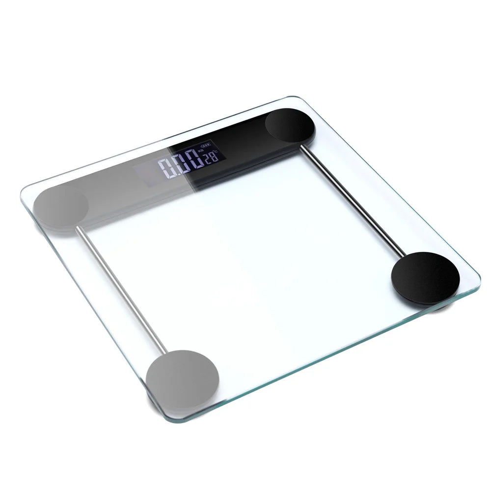 Screen Weight Scale, Human Digital Bathroom Scale, Accurate To 0.05 Lbs, Bright LED Display And Clear Large Numbers, Upgraded Q