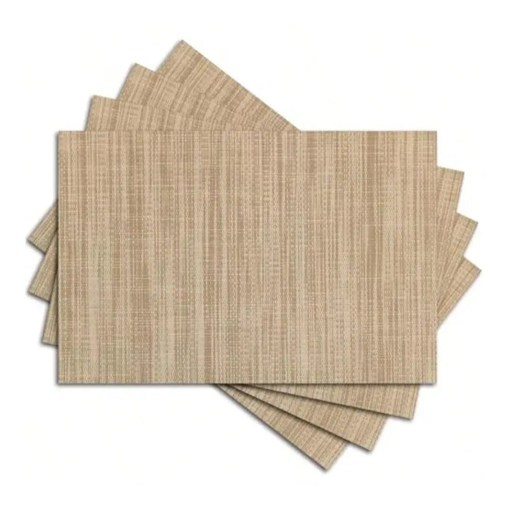 Linen Placemats Set Of 4, Washable Place Mats For Restaurant Table Protection, Kitchen And Dining Table Decoration For Home Par